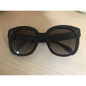 Celine New Audrey Black Sunglasses CL 41805/s